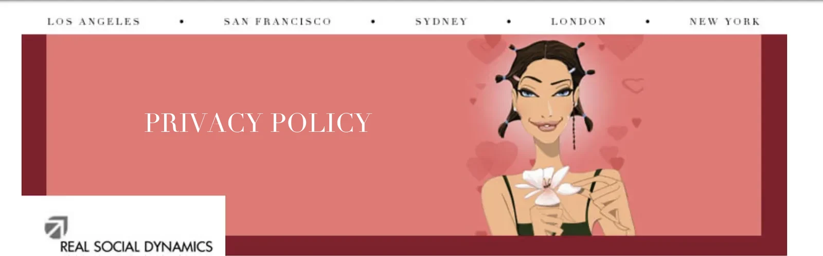 Privacy policy: original RSD illustration